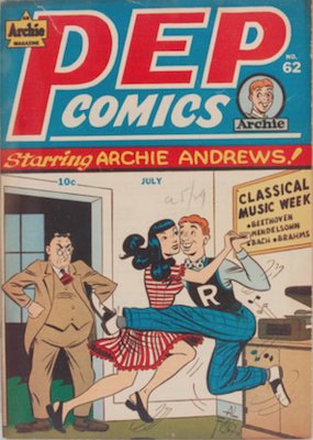 Pep Comics #62. Click for current values.