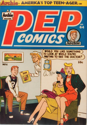 Pep Comics #64. Click for current values.