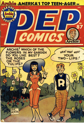 Pep Comics #87. Click for current values.