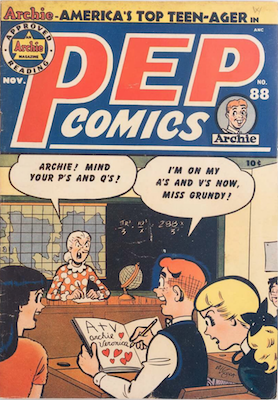 Pep Comics #88. Click for current values.