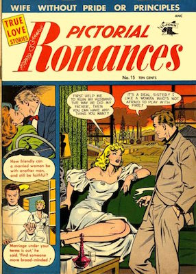 Pictorial Romances #15. Click for values