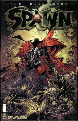 Spawn #100 (Capullo). Click for values.