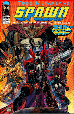 Spawn #220 (McFarlane C). Click for values.