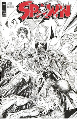 Spawn #259 (Cover B). Click for values.