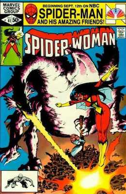 Spider-Woman #41. Click for values.