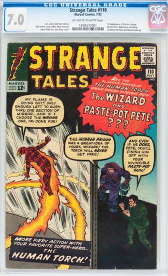 Wouldn't You Rather Own... Strange Tales #110 CGC 7.0?