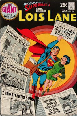 Superman's Girlfriend Lois Lane #104. Click for current values.