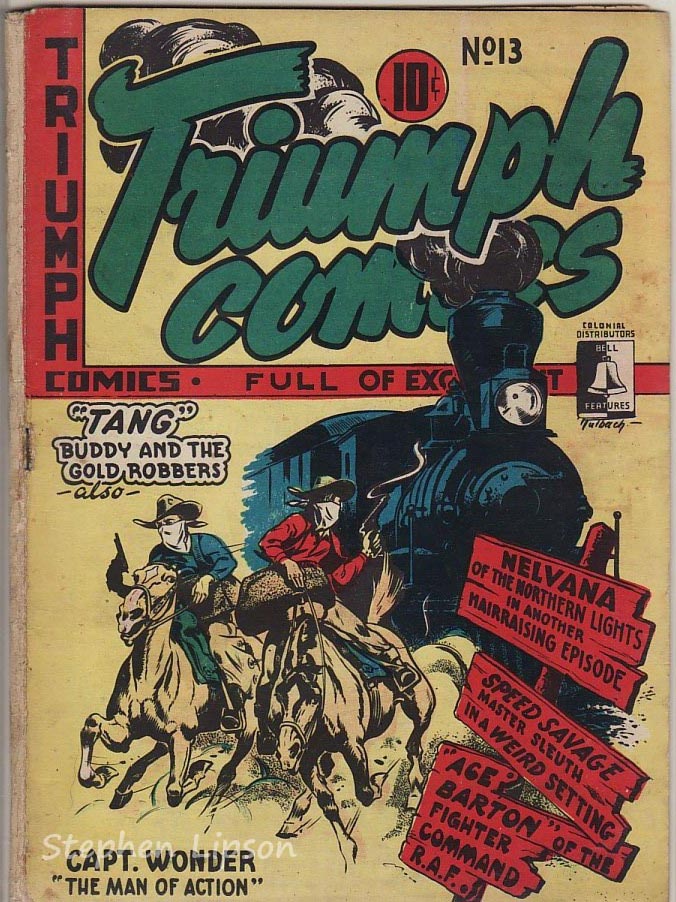 Bell Features Triumph Comics #13