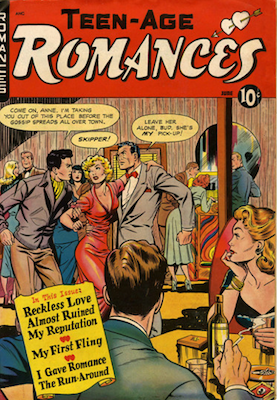 Teen-Age Romances #10: Classic Matt Baker comic book. Click for values