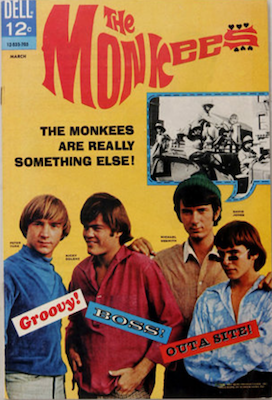 Monkees #1 (1967), Dell Comics. Click for values