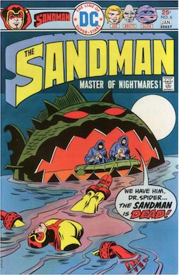 The Sandman #6. Click for values.