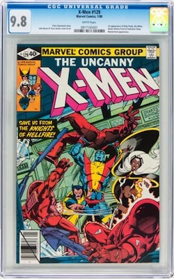 100 Hot Comics: Uncanny X-Men 129, first Kitty Pryde. Click to buy a copy at Goldin