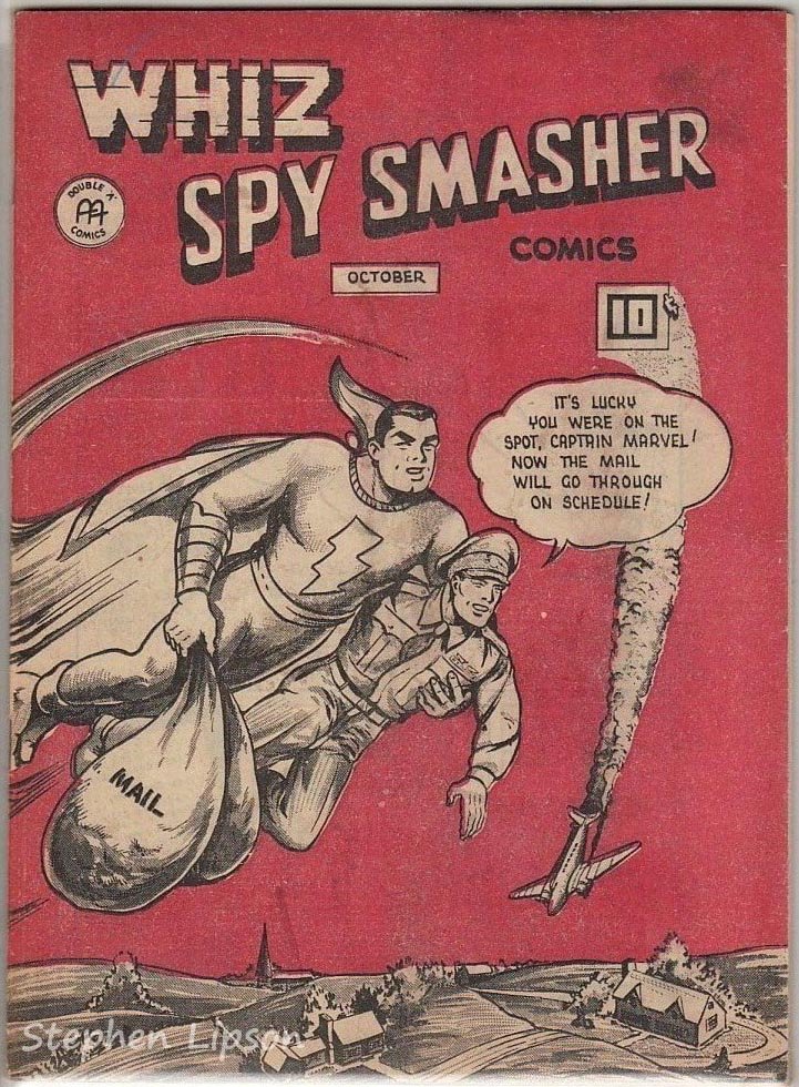 Canadian Whites: Whiz Spy Smasher comics v4 #9