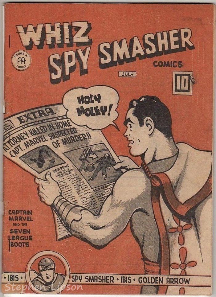 Whiz Spy Smasher comics v4 #6