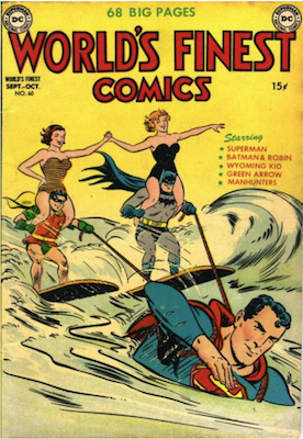 World's Finest Comics #60. Click for values.