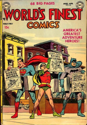World's Finest Comics #63. Click for values.
