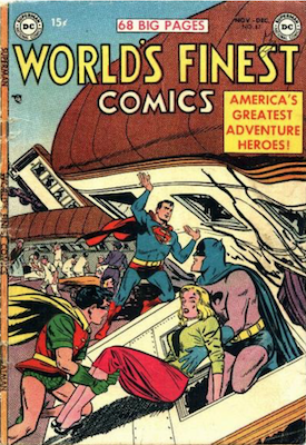 World's Finest Comics #67. Click for values.