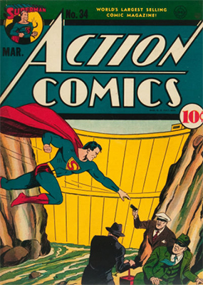 Action Comics #34. Click for values