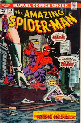 Amazing Spider-Man #144: Click Here for Values