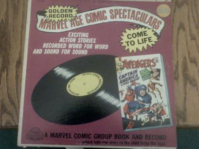 Avengers Golden Record Reprint Marvel Comics