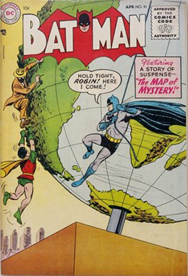 Batman #91, April 1955. Click for value