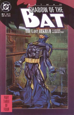 Origin and First Appearance, Amygdala, Batman: Shadow of the Bat #3, DC Comics 1992. Click for value