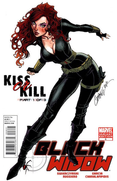 #57: Black Widow 6 Campbell Variant (2010)