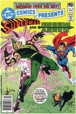 DC Comics Presents #20. Click for values.