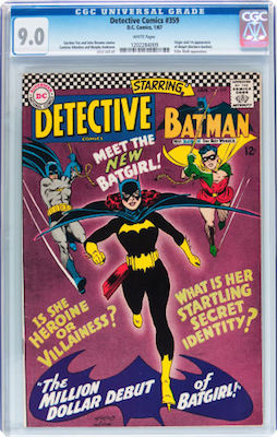 Detective Comics 359, 1st Bat Girl | 100 Hot Comics