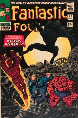 Fantastic Four #53 1st Appearance of Klaw 2nd Black Panther retailer