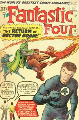Fantastic Four #10: click for value