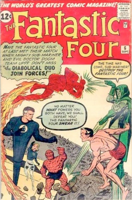 Fantastic Four #6: click for value