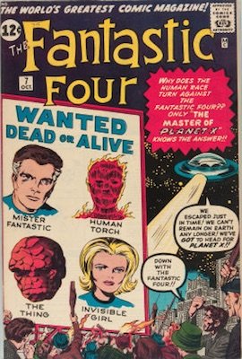 Fantastic Four #7: click for value
