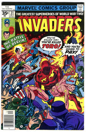 Invaders #21 35c Price Variant Edition