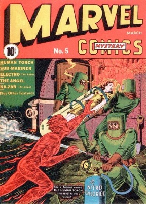 Marvel Mystery Comics #5 from 1940