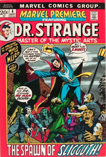 Marvel Premiere #4 (September, 1972): Dr. Strange. Click for values