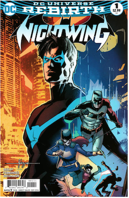 Nightwing #1 (2016). Click for values.