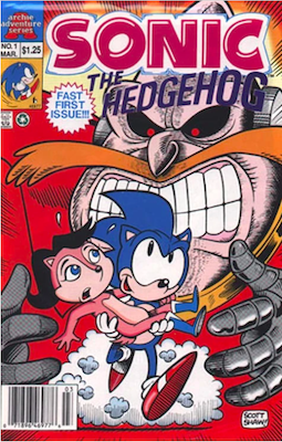 Sonic the Hedgehog Limited #1: Click Here for Values