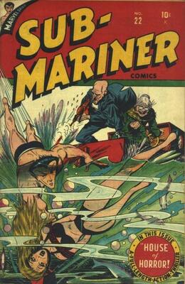 Sub-Mariner Comics #22: Click Here for Values