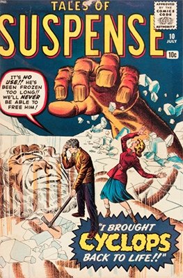 Tales of Suspense #10. Click for current values.