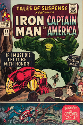 Origin and First Appearance, Titanium Man Tales of Suspense #69, Marvel Comics, 1965. Click for values