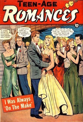 Teen-Age Romances #19. Classic Matt Baker cover. Click for values