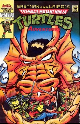 Teenage Mutant Ninja Turtles Adventures #28 (1989): Archie Publications. Click for values