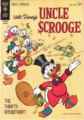 Uncle Scrooge #47. Click for values.