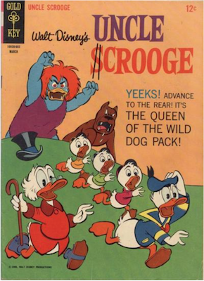 Uncle Scrooge #62. Click for values.