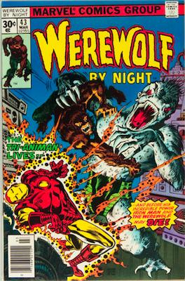 Werewolf by Night #43: Click Here for Values