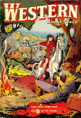 Matt Baker cover: Western Bandit Trails #9 / Approved Comics. Click for values.