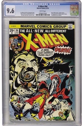 A beautiful book, but is an X-Men #94 CGC 9.6 more special than owning an X-Men #1?